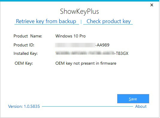 showkeyplus